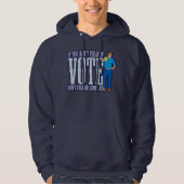 Niet stemmen, niet klagen hoodie (Voorkant)