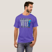 Niet stemmen, niet klagen t-shirt (Voorkant volledig)