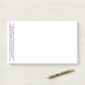 Niet stil corrigeren (nog) post-it® notes (Op bureau)