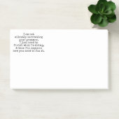 Niet stil corrigeren (nog) post-it® notes (Kantoor)