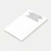 Niet stil corrigeren (nog) post-it® notes (Schuin)