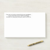 Niet stil corrigeren (nog) post-it® notes (Op bureau)