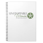 Niet-stoppbare vrouwen uit de Silicon Valley Notitieboek (Voorkant)