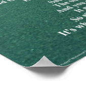 Niet stoppen - 18 x 24-inch Poster (Hoek)