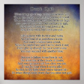 Niet stoppen — Art Print ** 12 x 12 (Voorkant)