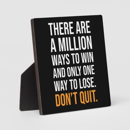 Niet stoppen fotoplaat (Voorkant)