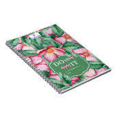 Niet stoppen, het bloeiend Notitieboek (Rechterzijde)