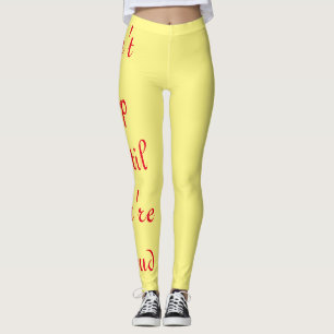 niet stoppen leggings