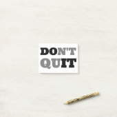 Niet stoppen post-it® notes (Op bureau)