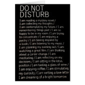 Niet storen (Voorkant)