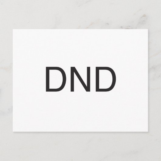 Niet storen.ai briefkaart (Voorkant)