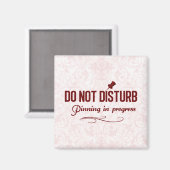 Niet storen. Bezig met draaien Magneet (Voorkant / Achterkant)