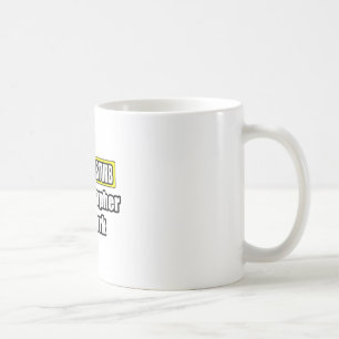 Niet storen...fotograaf op het werk koffiemok