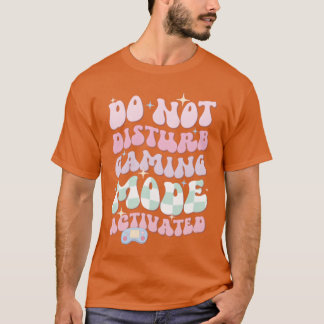 Niet Storen Gaming Modus Geactiveerd jongen T-shirt