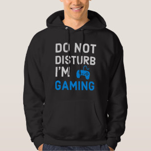 Niet Storen Ik Ben bezig met Gamen Grappige Videog Hoodie