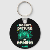 Niet storen Ik ben Gaming, Video Games Grappig Sleutelhanger (Achterkant)
