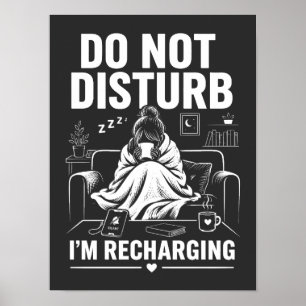 Niet Storen Introvert Modus Poster