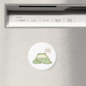 Niet Storen Kikkerslaap Kawaii-ontwerp Magneet (Insitu (Vaatwasser))