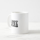 Niet Storen Koffiemok (Voorkant links)