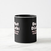 Niet storen mok (Midden)