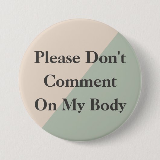 Niet Storen Neurodivergent Geen Commentaar Ronde Button 7,6 Cm (Voorkant)