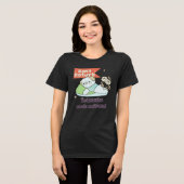 Niet storen Ontspanningsmodus geactiveerd Tri-Blend Shirt (Voorkant volledig)