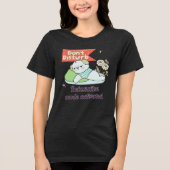 Niet storen Ontspanningsmodus geactiveerd Tri-Blend Shirt (Voorkant)