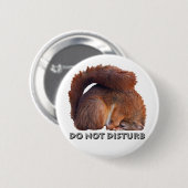 Niet storen ronde button 5,7 cm (Voorkant /achterkant)
