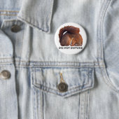 Niet storen ronde button 5,7 cm (In situ)