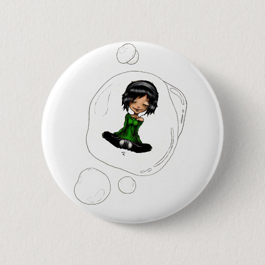Niet storen ronde button 5,7 cm (Voorkant)