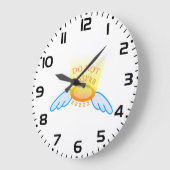 Niet storen Slaapstand Vliegende Halo en Vleugels Grote Klok (Hoek)