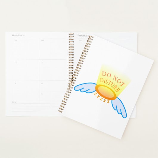 Niet storen Slaapstand Vliegende Halo en Vleugels Planner