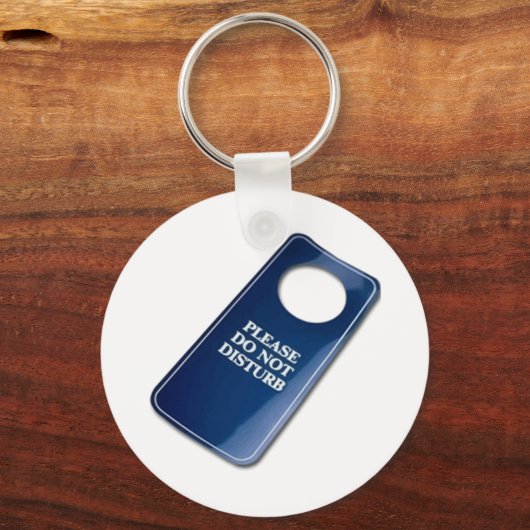 Niet storen. sleutelhanger (Voorkant)
