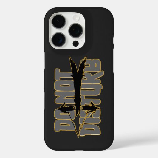 Niet Storen – Vreedzame Eenzaamheid Boot Design Case-Mate iPhone Case (Achterkant)