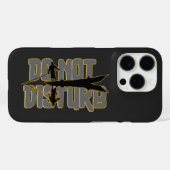 Niet Storen – Vreedzame Eenzaamheid Boot Design Case-Mate iPhone Case (Achterkant (horizontaal))