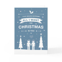 Niet Straight Design Amazing Boyfriend Kaart