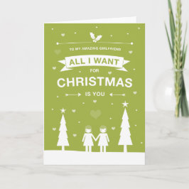 Niet Straight Design Geweldige Vriendin Kaart