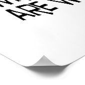 Niet strak omwikkeld poster (Hoek)