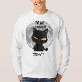 "Niet stressen Meowt" Cat Humor T-shirt
