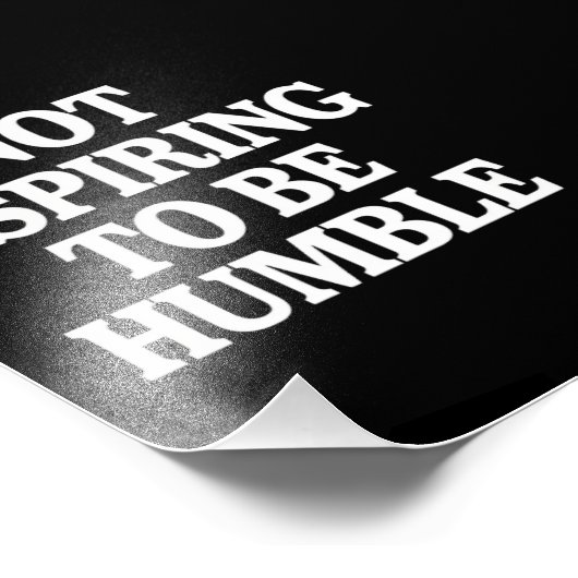 Niet streven om nederige Kamala Harris feminist te Foto Afdruk (Hoek)