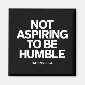 Niet streven om nederige Kamala Harris feminist te Magneet (Voorkant)