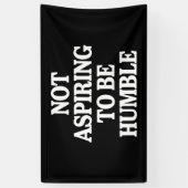 Niet streven om nederige Kamala Harris feminist te Spandoek (Verticaal)