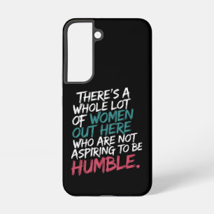 Niet strevend naar nederigheid Kamala Harris Femin Samsung Galaxy Hoesje