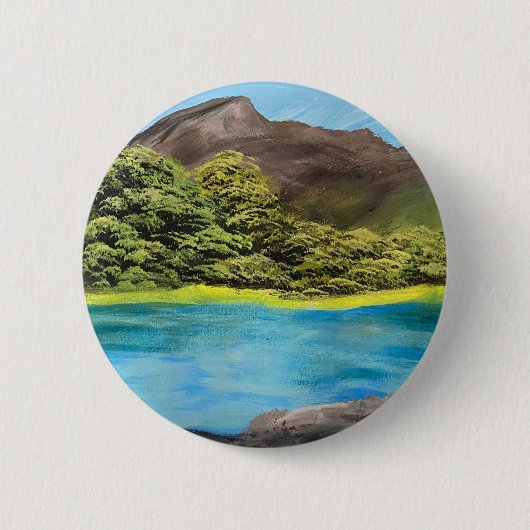 Niet te evenaren ronde button 5,7 cm (Voorkant)