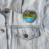 Niet te evenaren ronde button 5,7 cm (In situ)