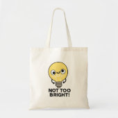 Niet te helder tote bag (Voorkant)
