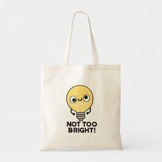 Niet te helder tote bag (Voorkant)