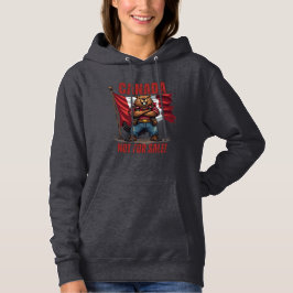 NIET TE KOOP, Canada, Bever Houthakker, Vlag, Hoodie
