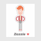 Niet te koop - SE GCC Character Sticker (Vel)