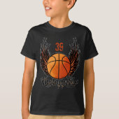 : niet te stoppen (Basketball) T-shirt (Voorkant)
